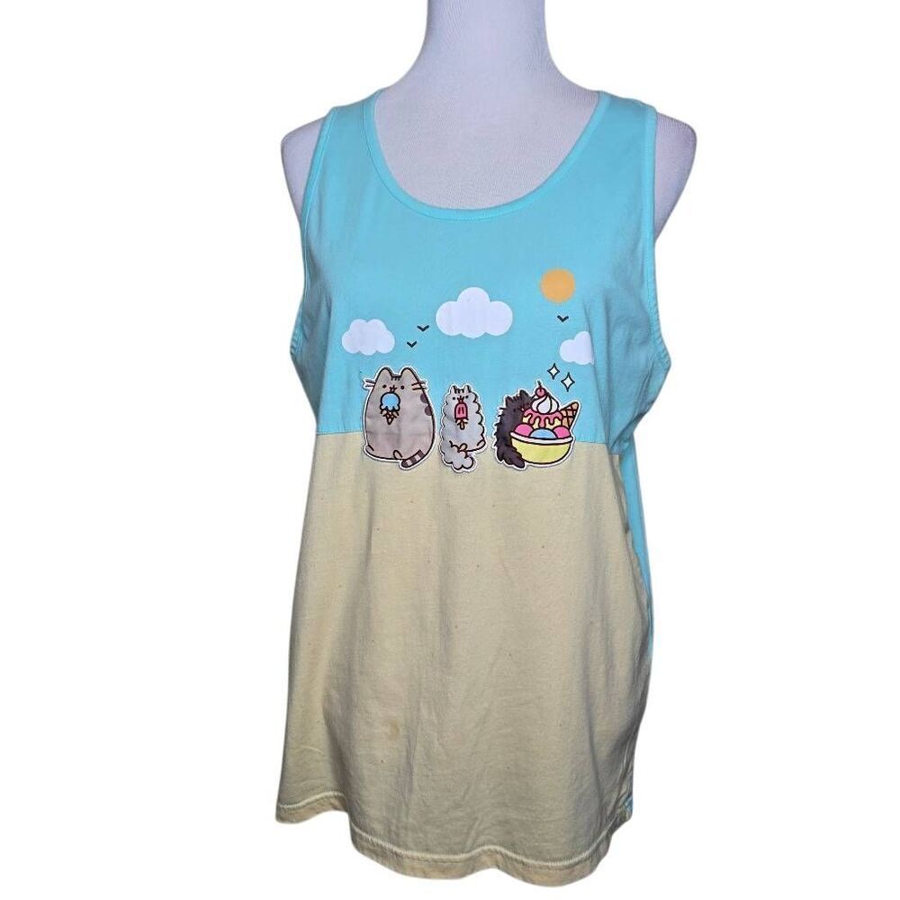 PUSHEEN BOX Exclusive Summer 2018 Ice Cream Beach Tank Top Size Medium